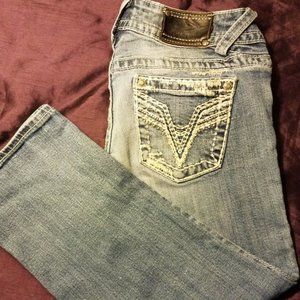 Vigoss Thick Stitched Capris Size 5/6 (26 womens)